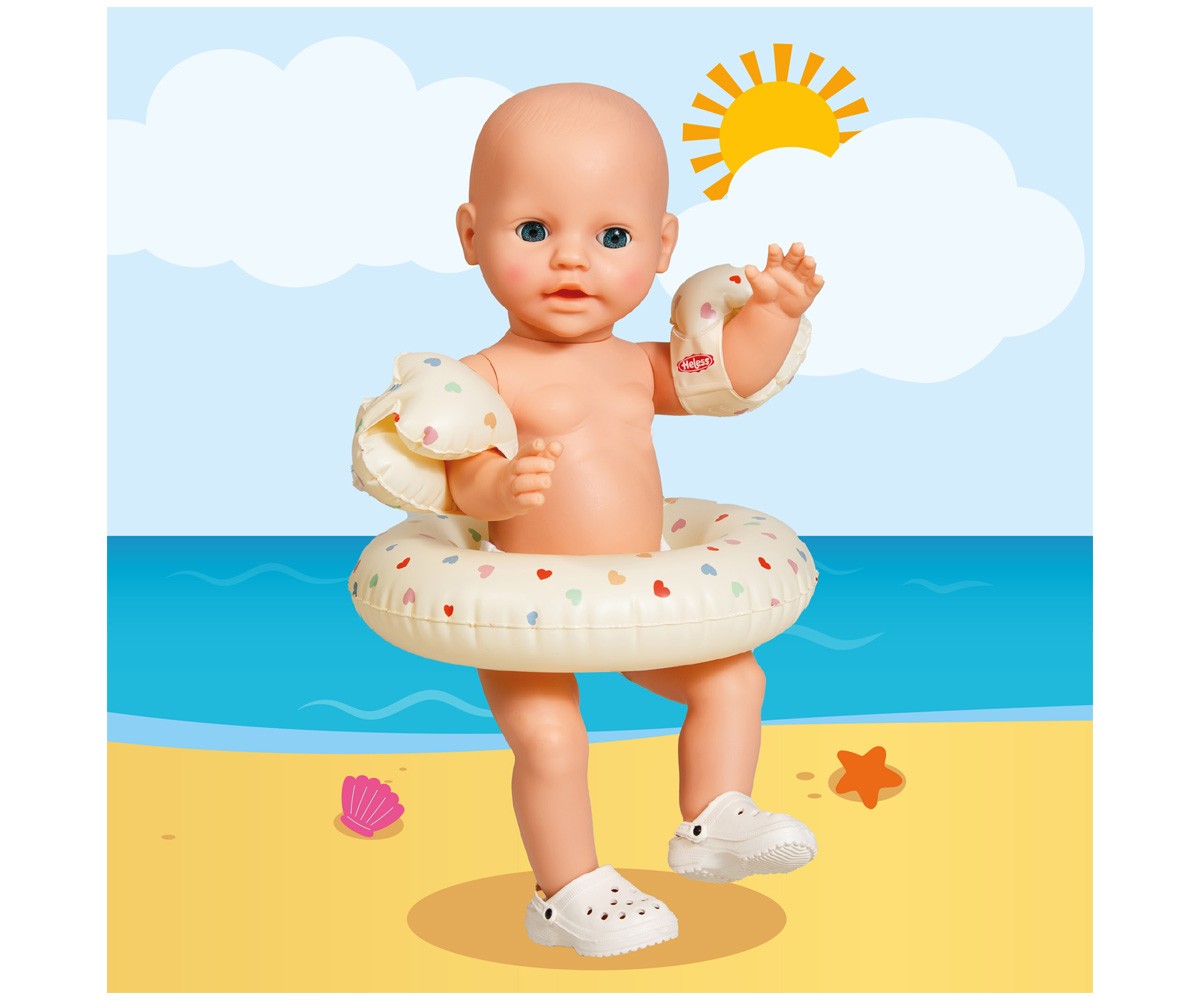 Ensemble de Bain Herz Konfetti pour Poupées