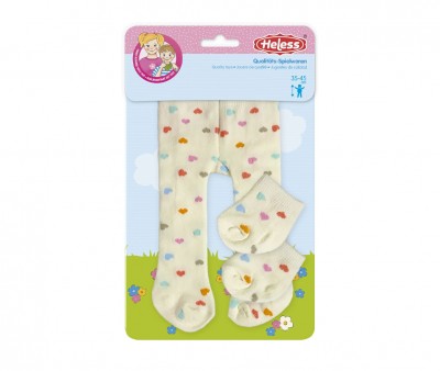 Leotardos con Calcetines para Muñecas Herz Konfetti