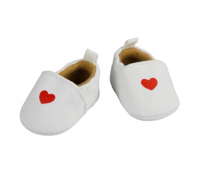 Zapatillas para Muñecos con Corazón