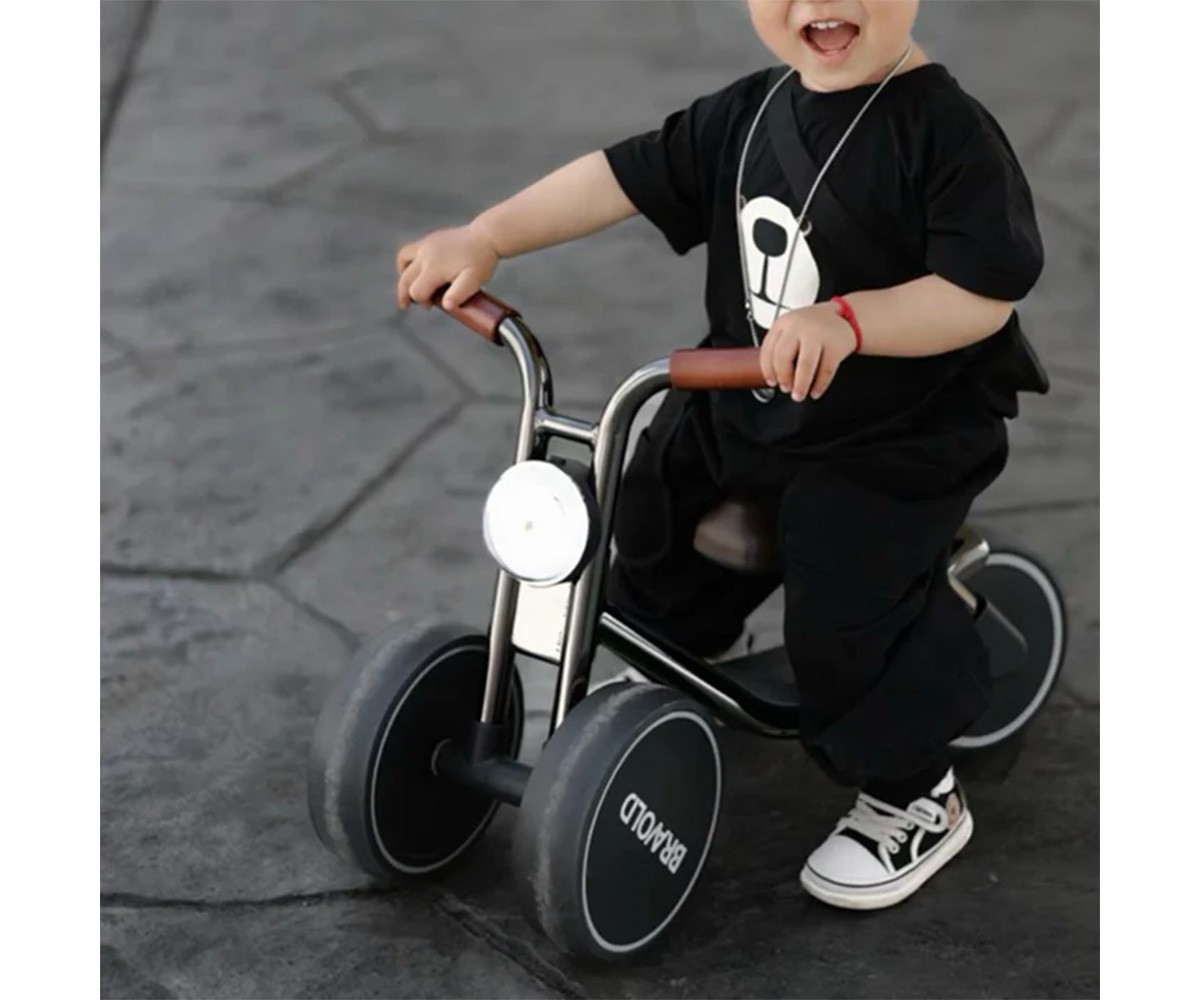 Triciclo Bravold Little Biker Black