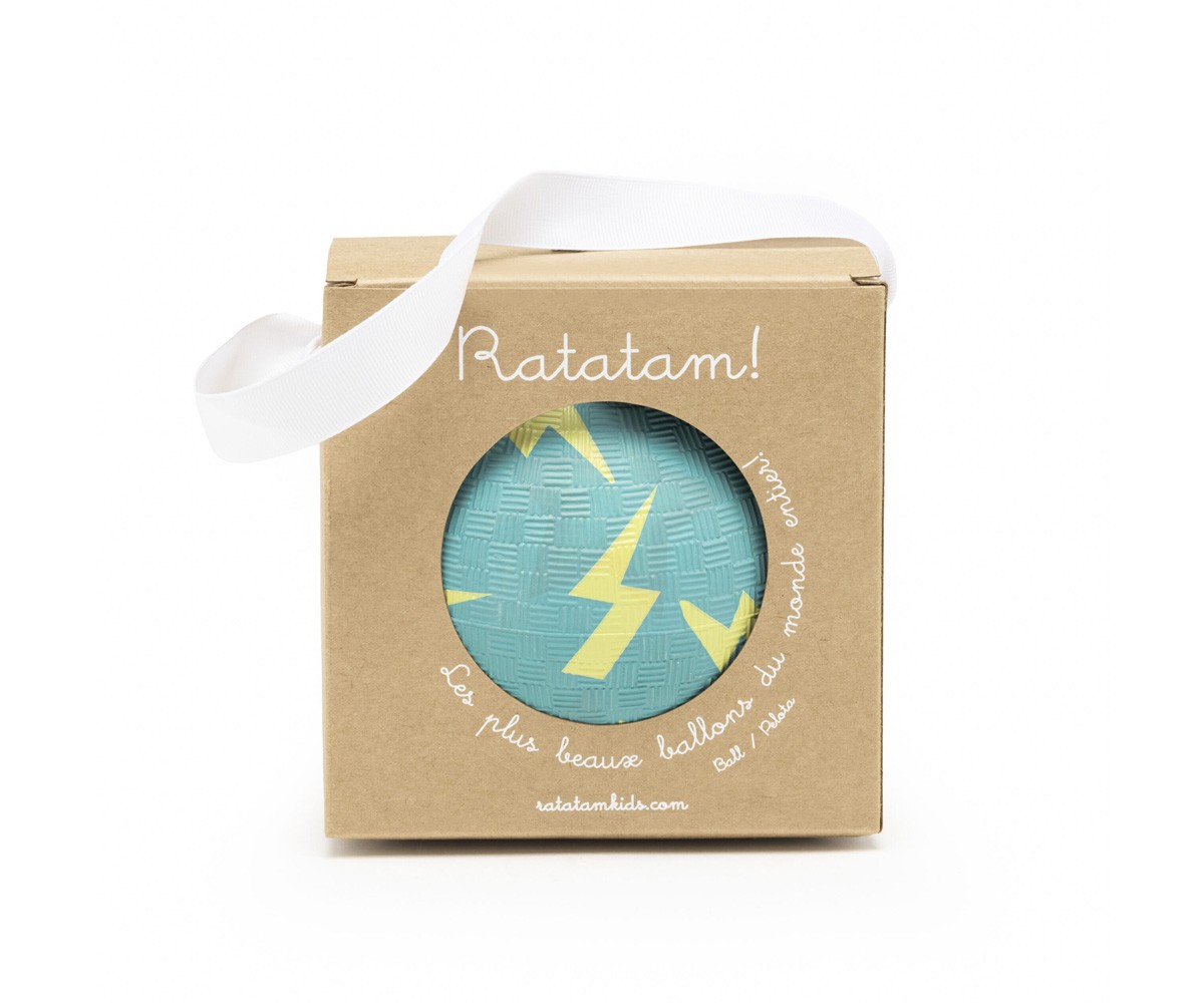 Pelota Estampado Rayo 12cm