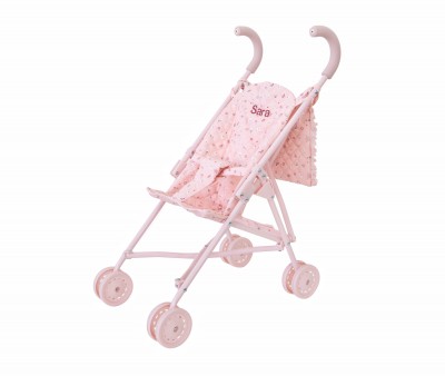 Poussette pour Poupées Flowers Personnalisable