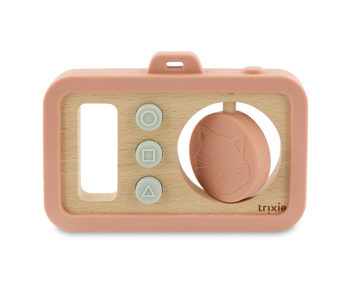 Fotocamera  in Legno e Silicone Mrs.Cat