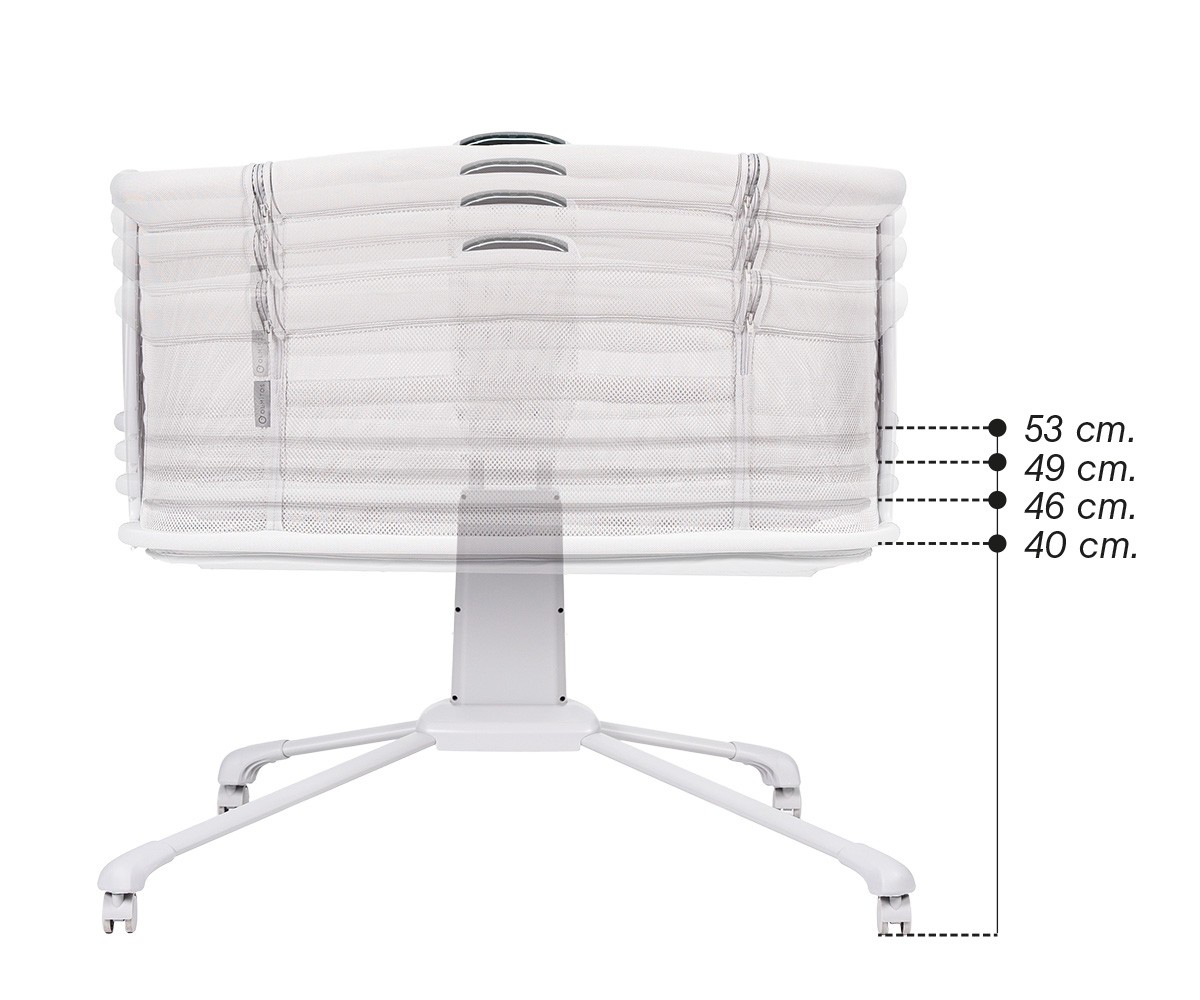 Mini Berço Co-Sleeping Dark Grey