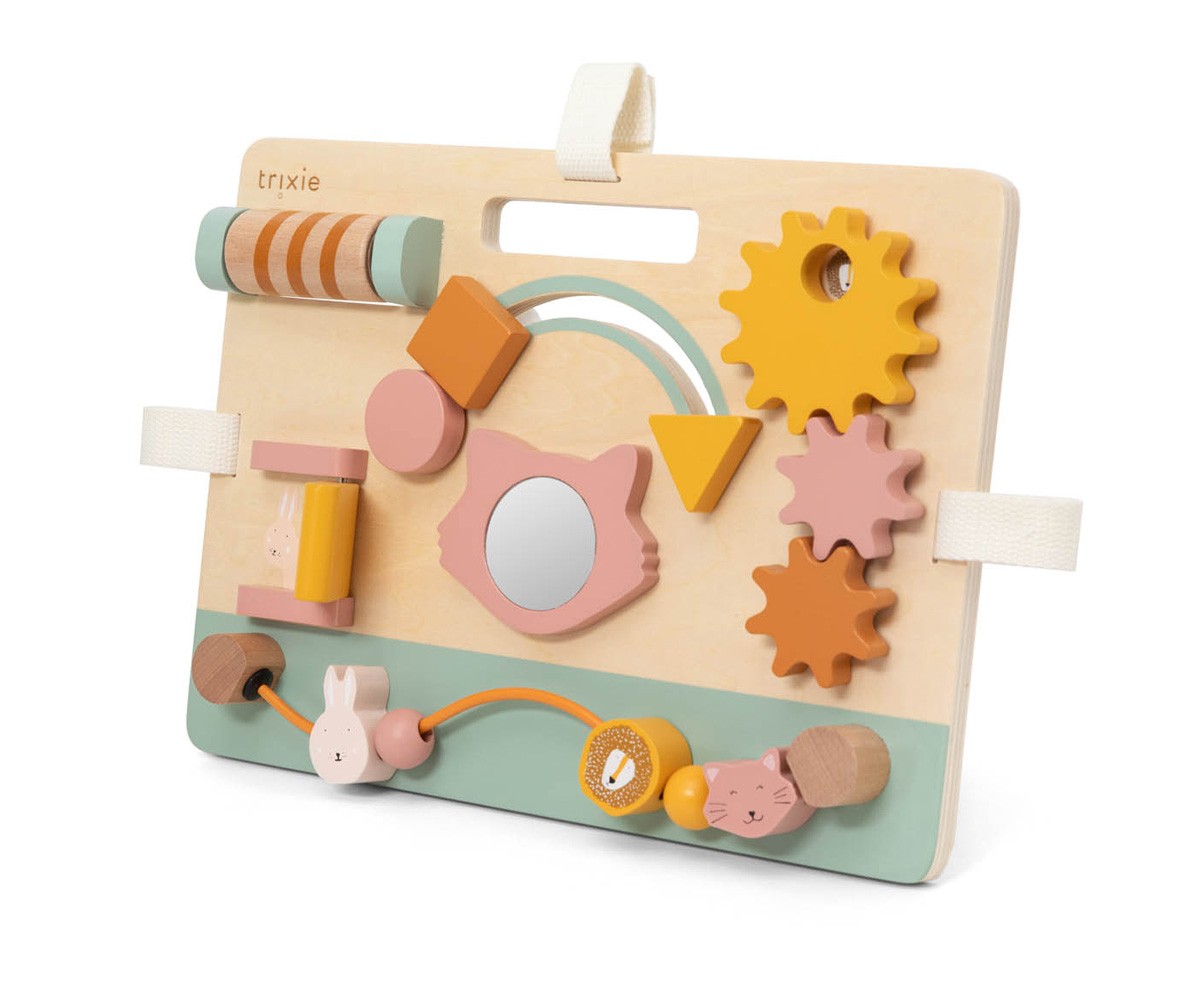 Panel de Actividades de Madera Mrs. Cat