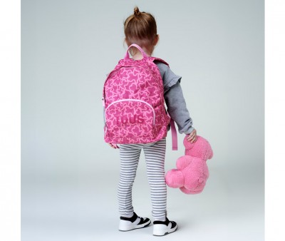 Mochila Infantil Personalizable Kaos Rosa