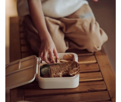 Caja de Almuerzo 3 Compartimentos Scandi Floral