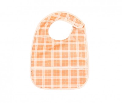 Babero Bebé Buckwheat Plaid