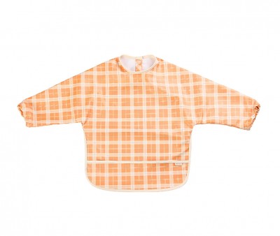 Babero con Mangas Smock Buckwheat Plaid
