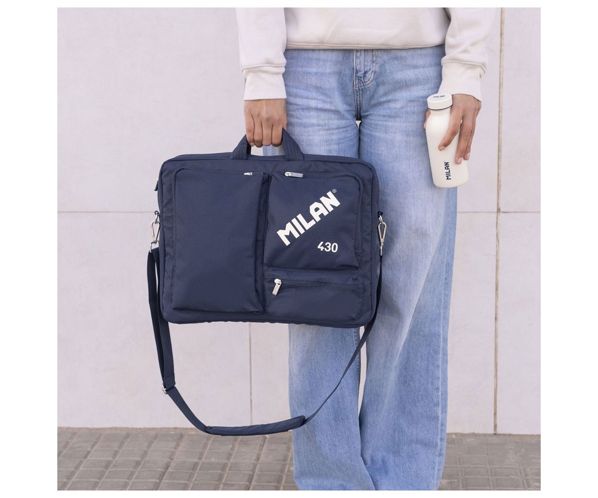 Sacoche Ordinateur Portable Collection 430 Since 1918 Bleue Marine