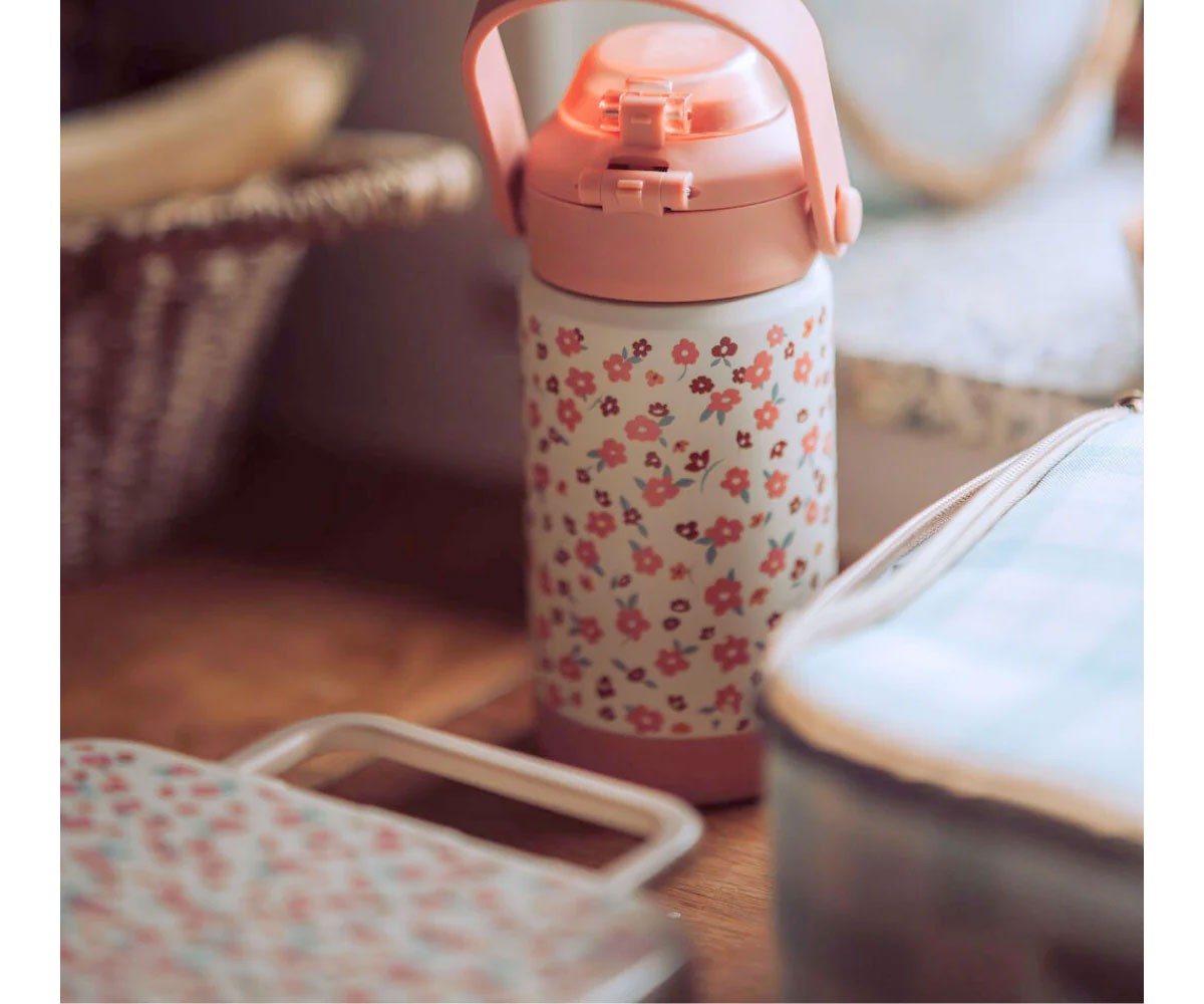 Gourde Isotherme en Acier Sip + Chug Sunset Meadow 350 ml