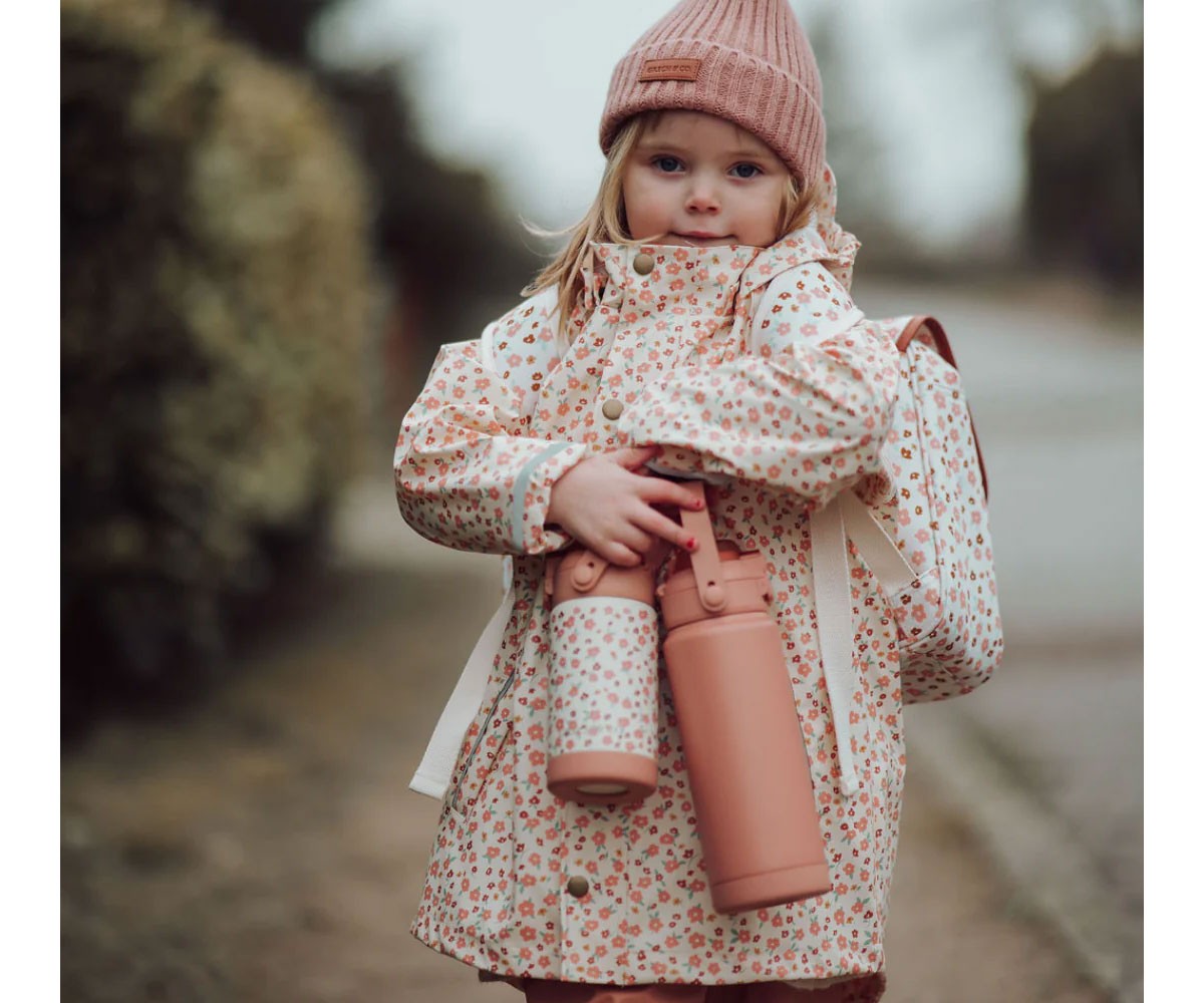 Gourde Isotherme en Acier Sip + Chug Sunset Meadow 350 ml