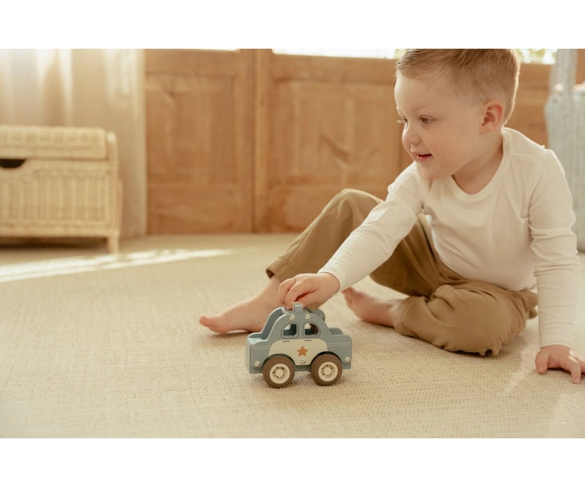 Coche de Policía de Madera FSC