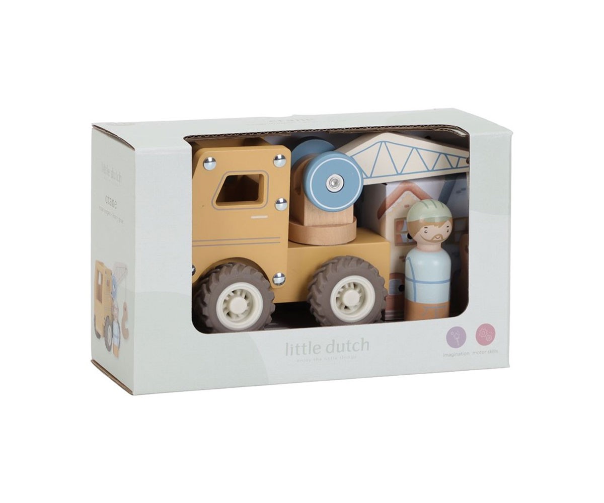 Camión Grúa de Madera FSC