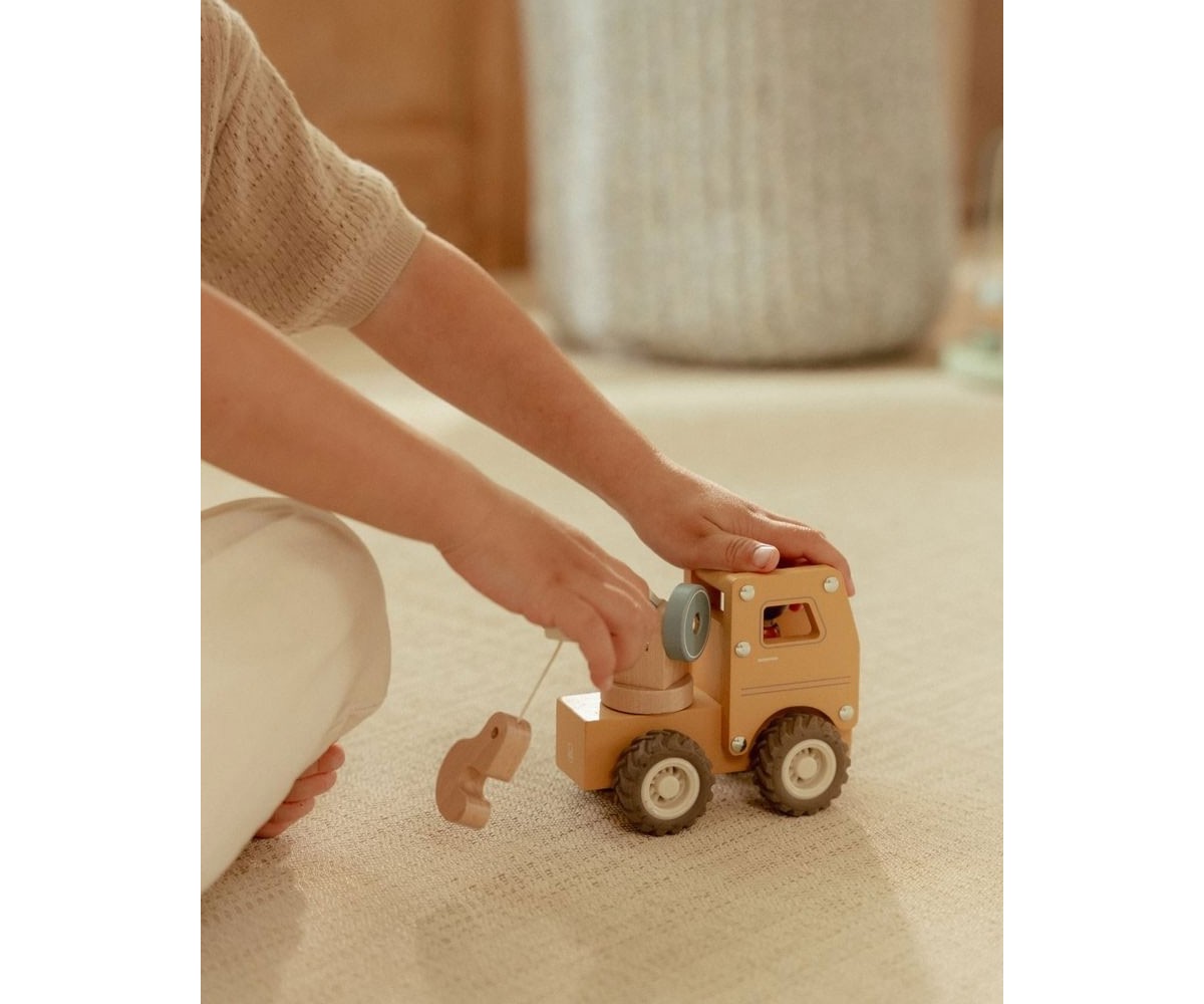 Camión Grúa de Madera FSC