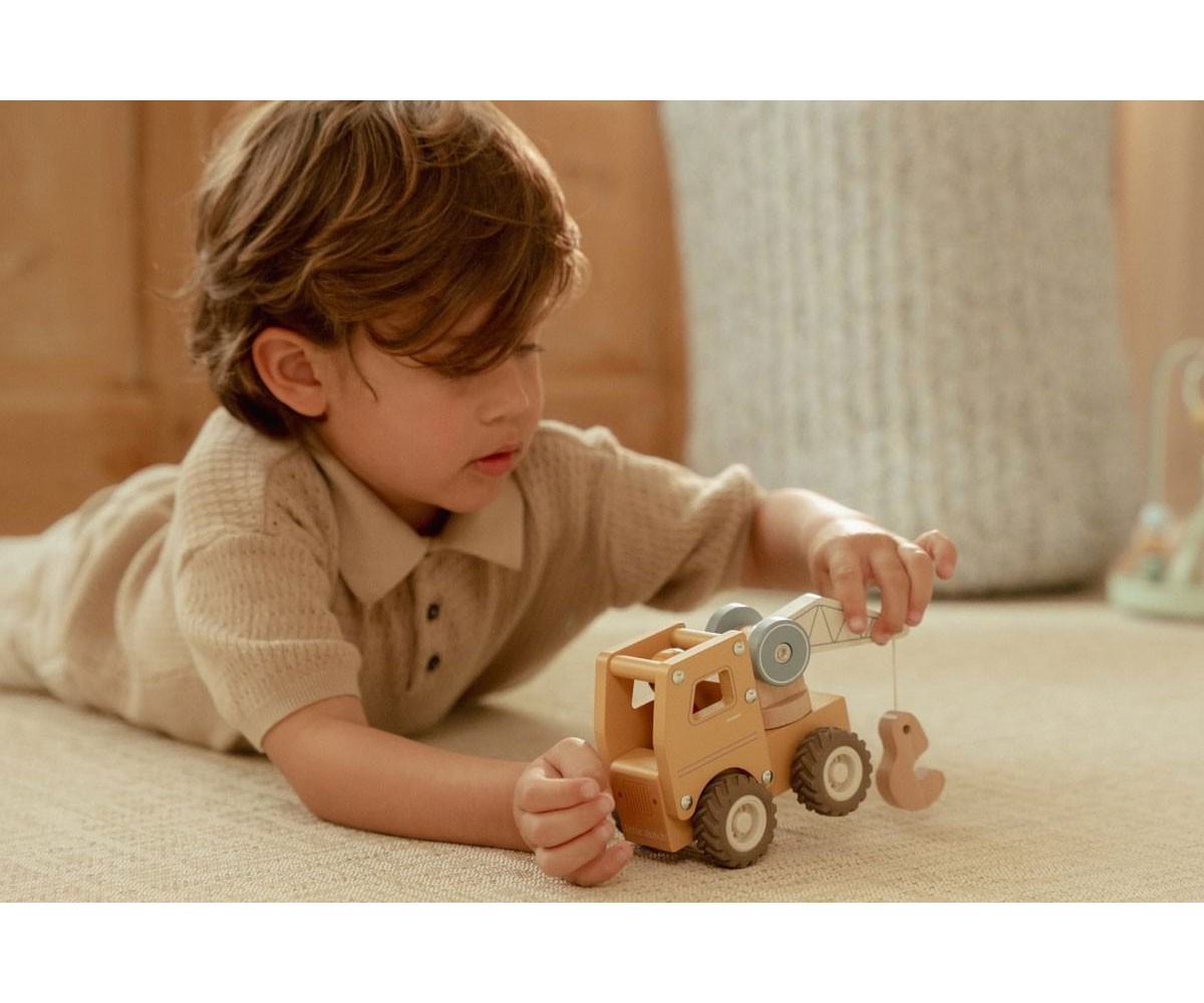 Camión Grúa de Madera FSC