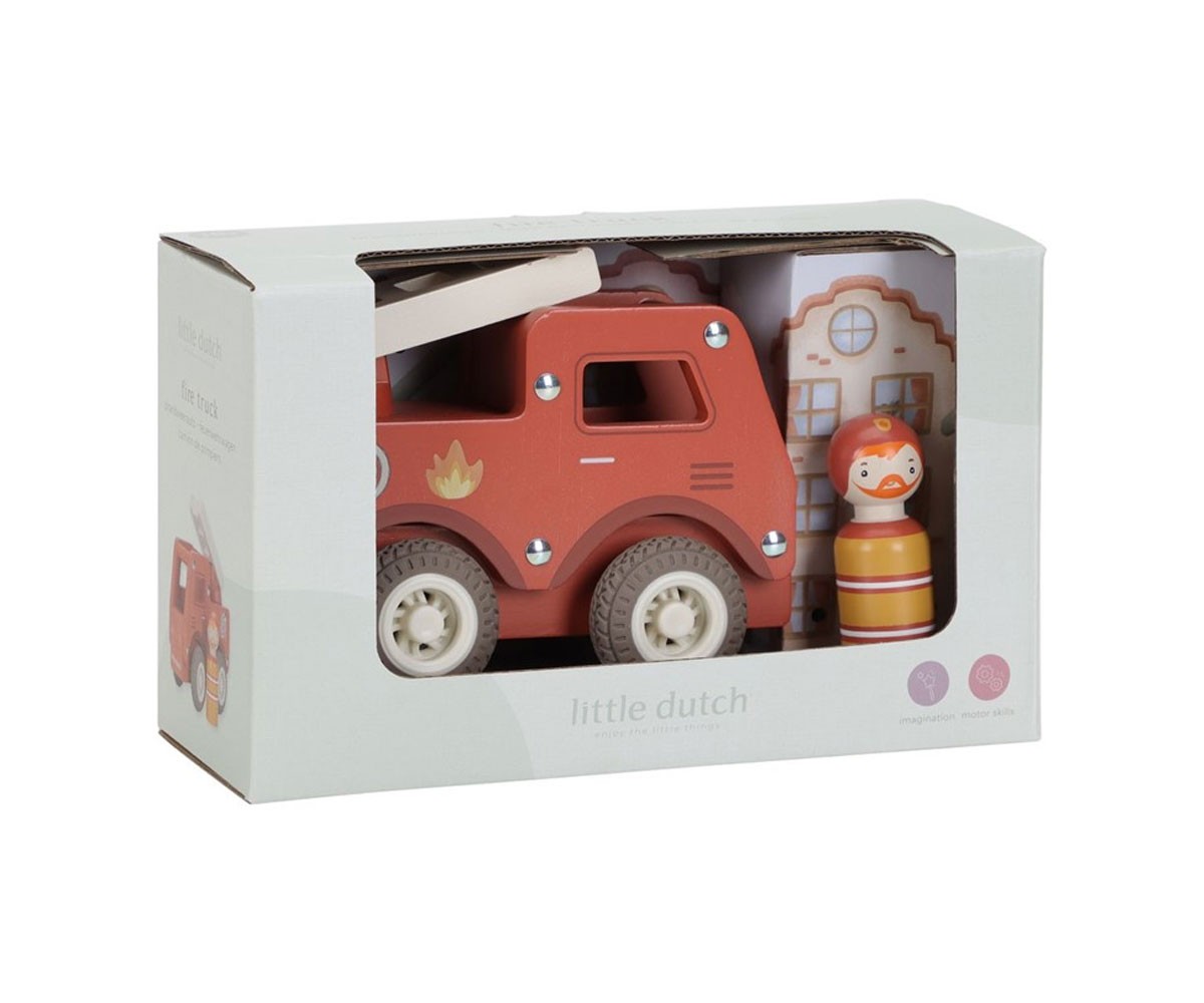 Camión de Bomberos de Madera FSC