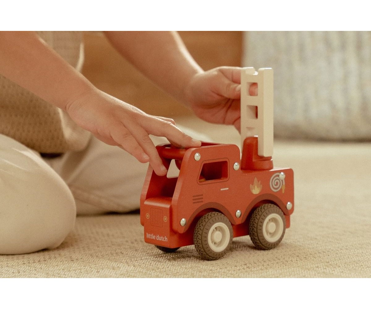 Camión de Bomberos de Madera FSC