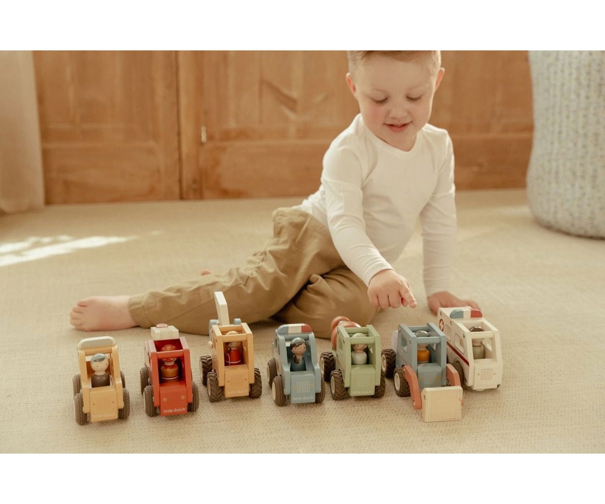 Camión de Bomberos de Madera FSC