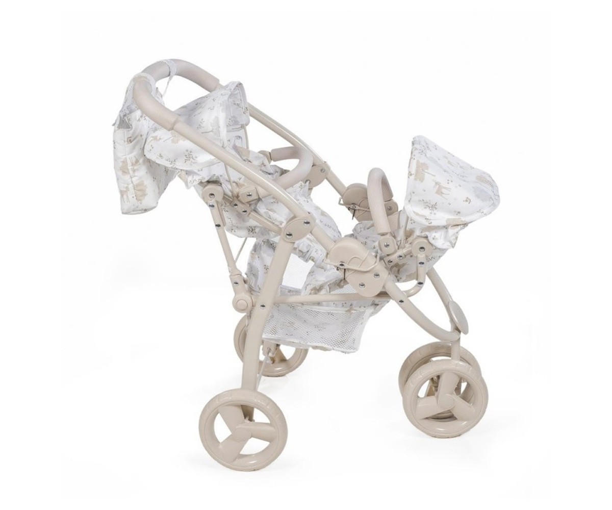 Poussette Double pour Poupées Nara