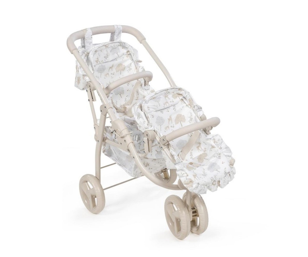 Poussette Double pour Poupées Nara