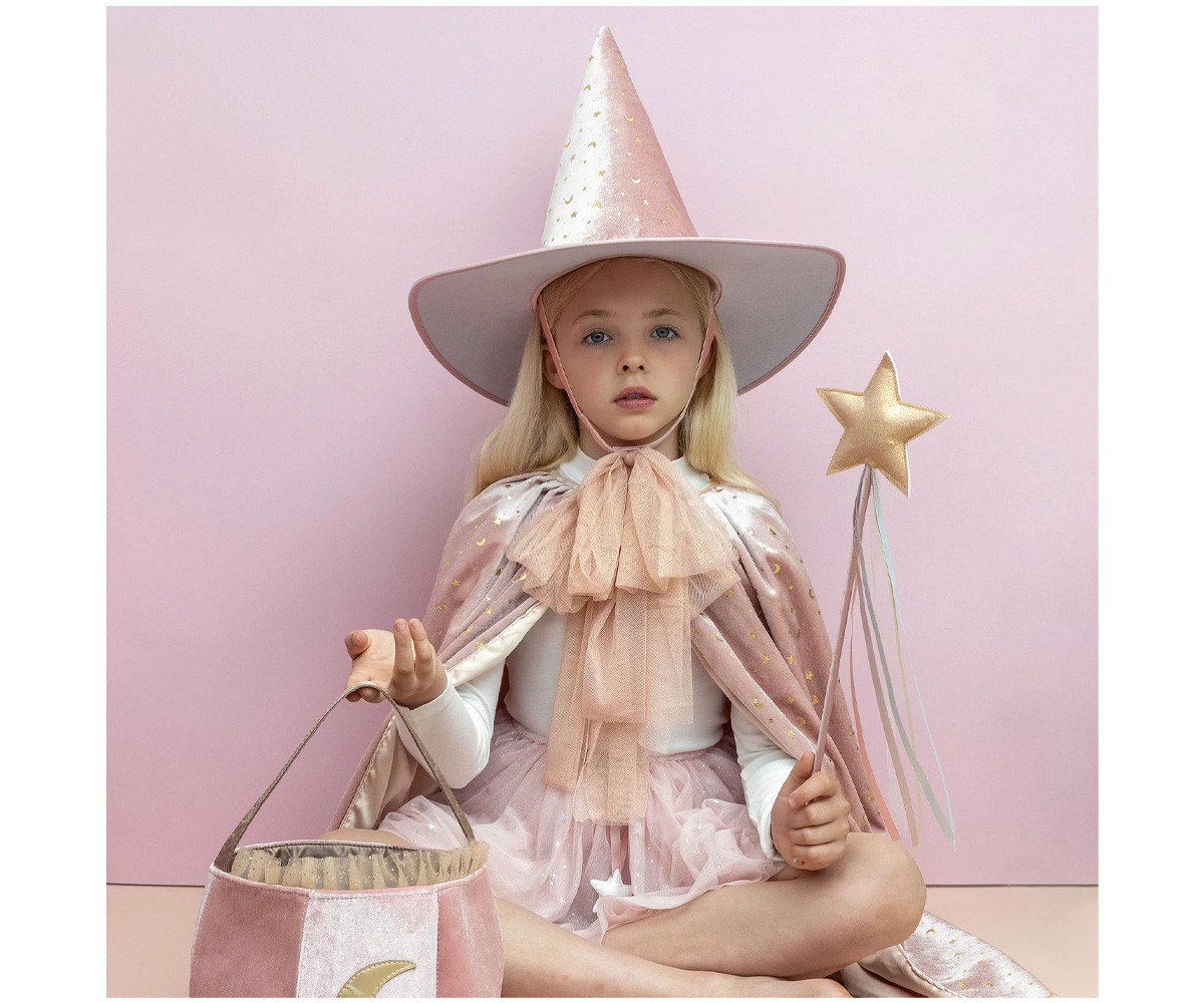 Chapeau Pointu avec Ruban Glinda