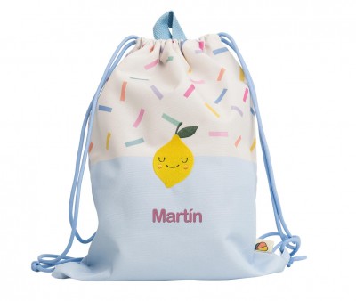 Confetti Drawstring Backpack