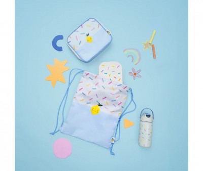 Confetti Drawstring Backpack