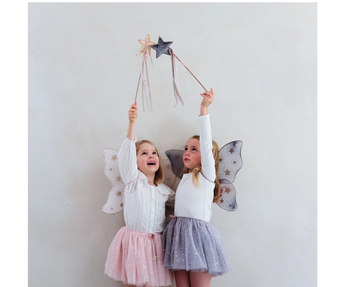 Alas Starry Night Wings Grey