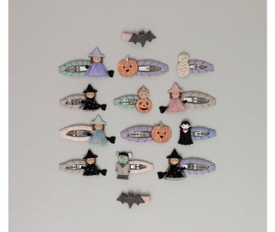 5 Mini clipes de Halloween Clic Clacs