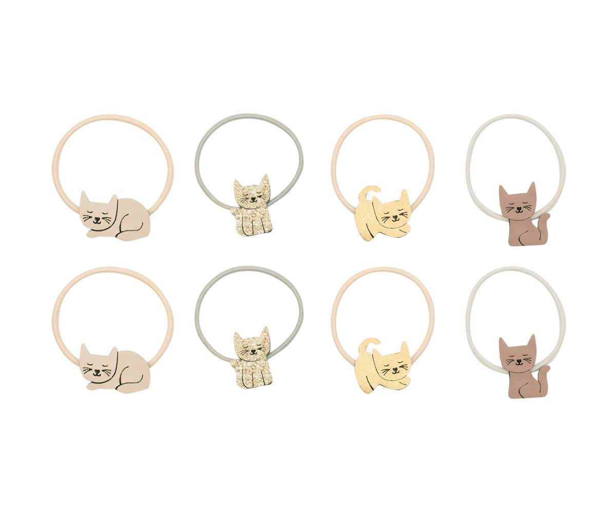 8 Élastiques Kitty Cat