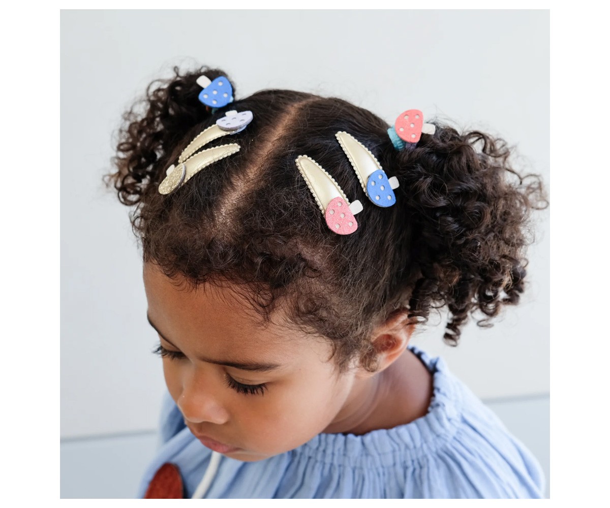 5 mini clipes Toadstool Mabel