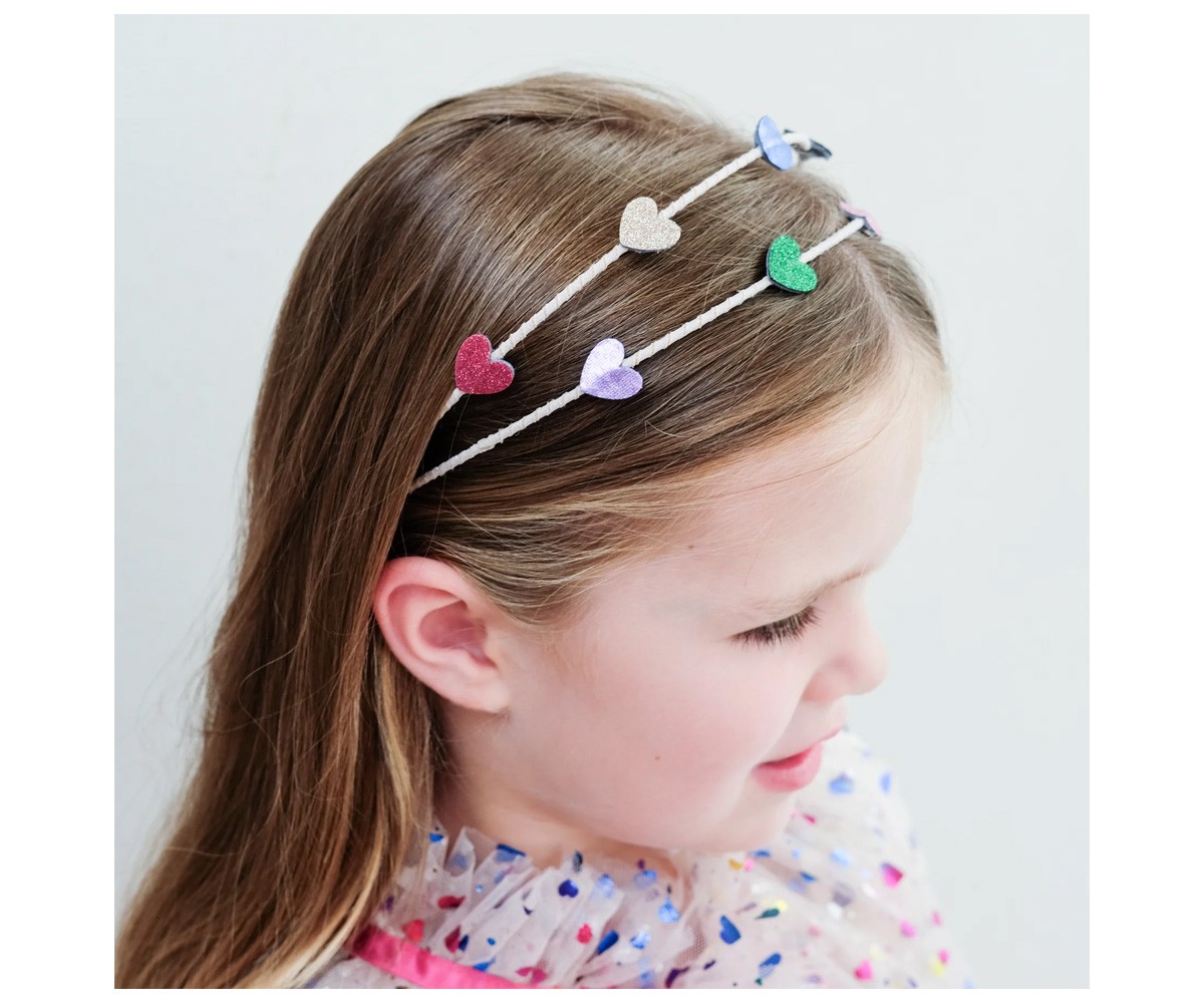 Diadema Doble Jazzy Teeny Heart Alice