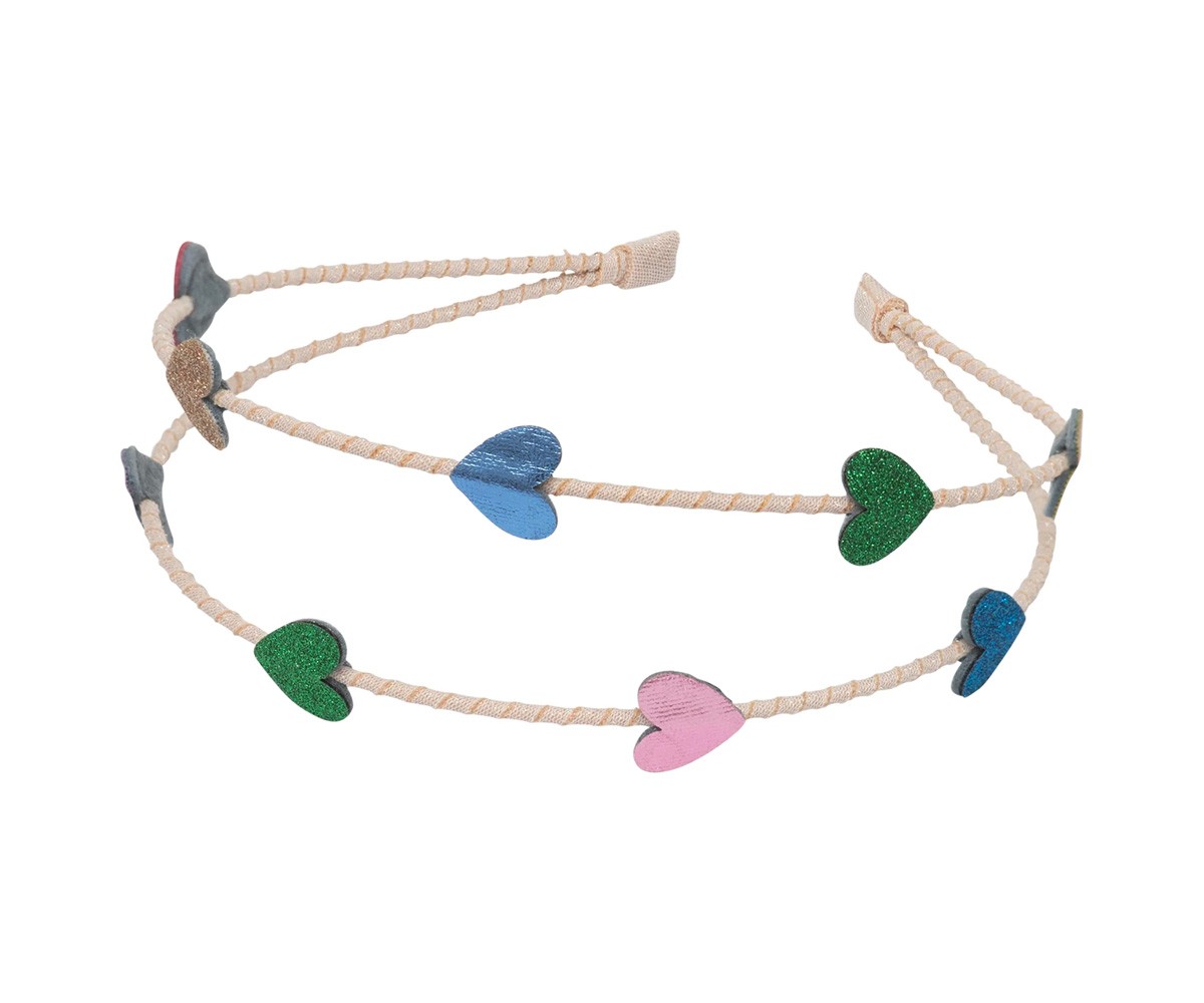Diadema Doble Jazzy Teeny Heart Alice