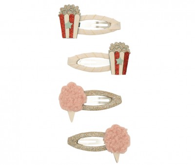 4 clipes Popcorn & Candyfloss