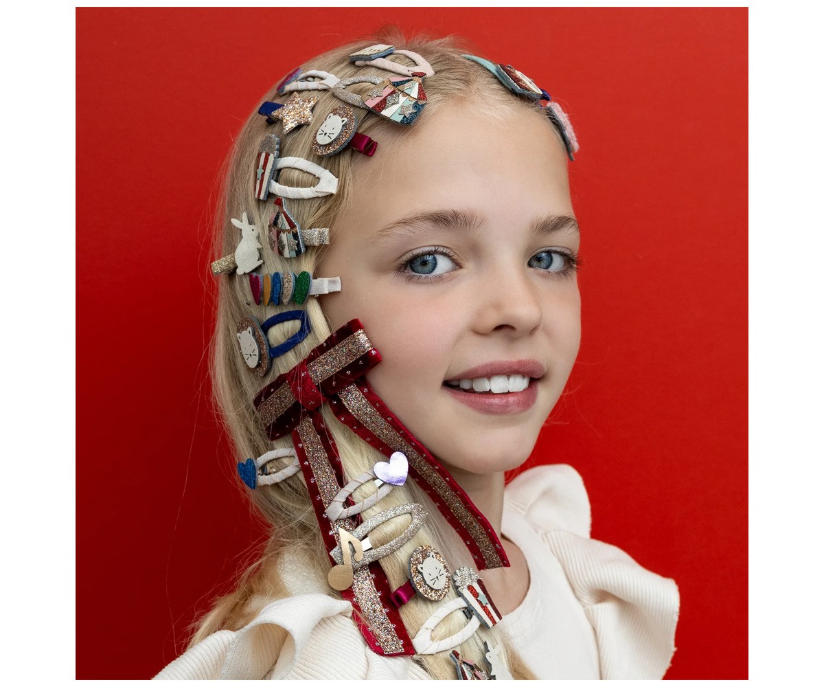 4 Clips Popcorn & Candyfloss