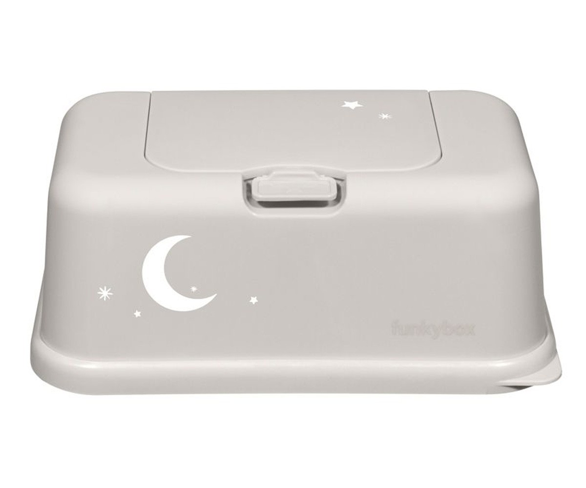 Boîte à lingettes Funkybox Lune Beige