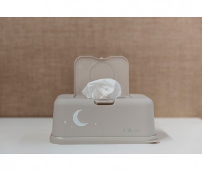 Boîte à lingettes Funkybox Lune Beige