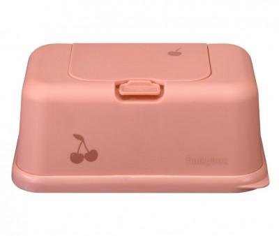 Caixa de Toalhinhas Funkybox Rosa Cereja