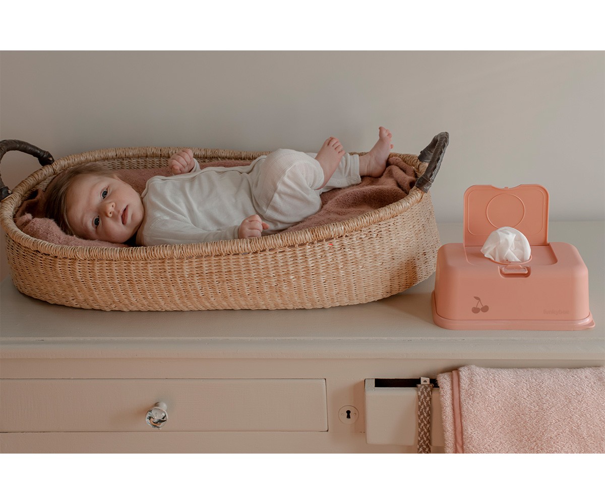 Boîte à lingettes Funkybox Cerise Pink