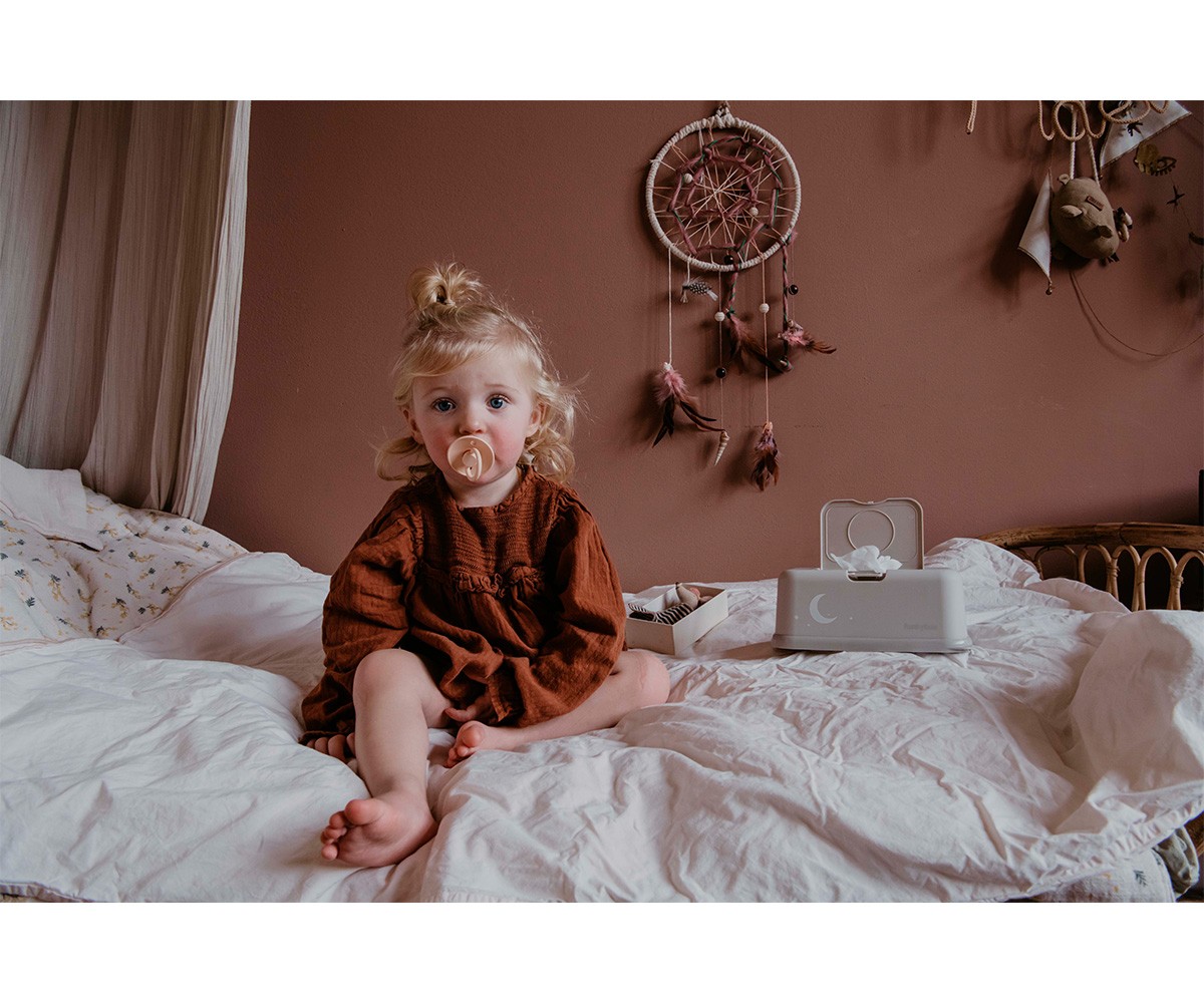 Caja Toallitas Funkybox Gris Luna