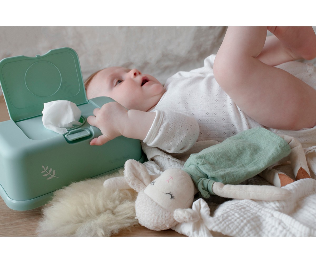 Boîte à lingettes Funkybox Feuilles Mint
