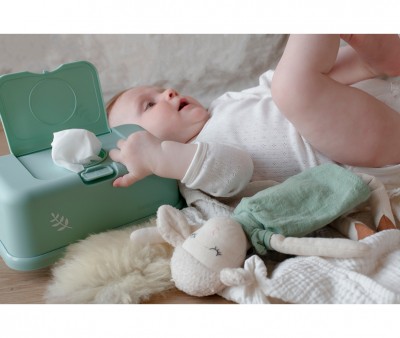 Boîte à lingettes Funkybox Feuilles Mint