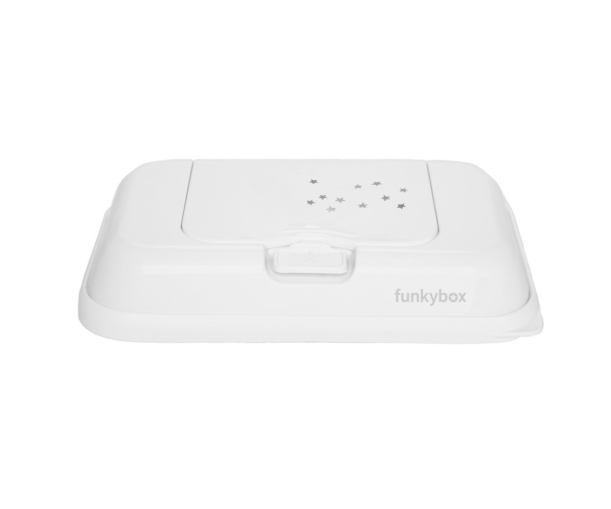 Caja Toallitas Funkybox ToGo Blanca Estrellitas