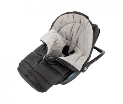 Saco Carro Bebé 3 en 1 Jibot Black
