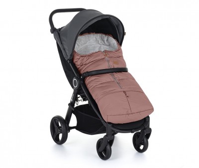 Saco Carro Bebé 3 en 1 Jibot Dusty Pink