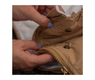 Saco Carro Bebé 4 en 1 Comfy Veritable Khaki