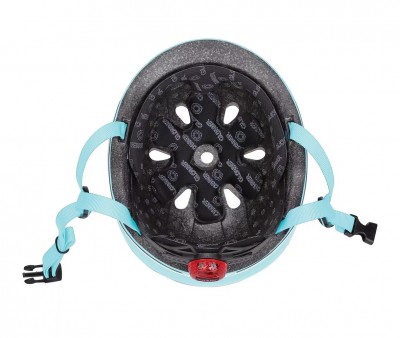 Pastel Blue Go Up Lights Helmet