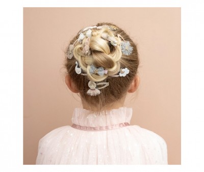 5 Mini Barrettes Clic Clac Stellina