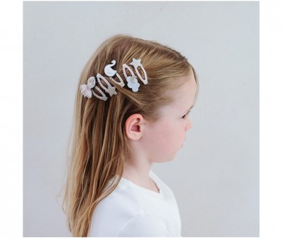 5 Mini Barrettes Clic Clac Ballerina